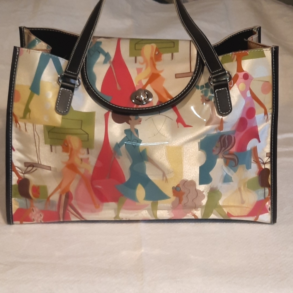 Maxx ladies large print purse w/ coin purse